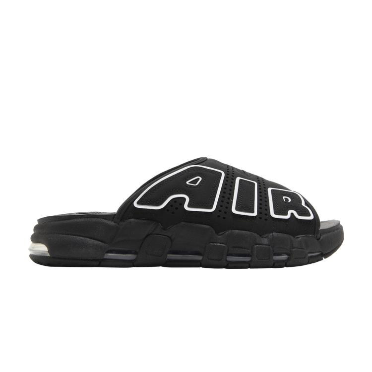 Air More Uptempo Slide ‘Black - Black Sole’